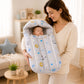 3-in-1 Baby Sleeping Bag with Carry Nest & Soft Mattress | Newborn Baby Bed 0–12 Months